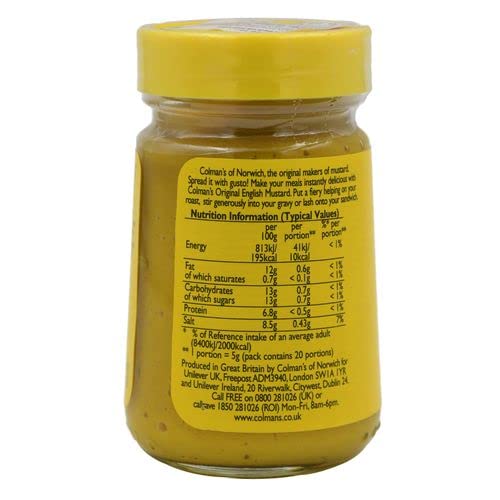 Colman's  Mustard Original English, 100 g