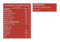 Flyberry Gourmet Dehydrated Strawberry, 250 G, 500 G