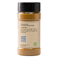 Seeds and Hands Wayanad Raw Wild Turmeric/Kasturi Manjal/Kasturi Haldi Powder for Skin Care [100% Pure and Natural] Pack of 2 x 65g (130g)