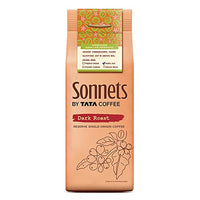 Tata Sonnets Yemmigoondi Washed Arabica with Sugarcane Juice Dark Roast Moka Pot, 250g, Brown