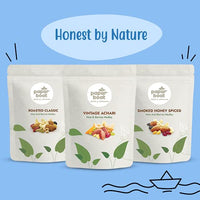 Paper Boat Classic Roasted Nuts, Seeds & Berries Medley, Trail Mix I Almonds I Cashews I Coconut I Mix Seeds Pouch (200 g)