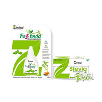 Zindagi Stevia Sachets & Stevia Liquid Drops - Sugar-Free Sweetener (Stevia Combo Pack)