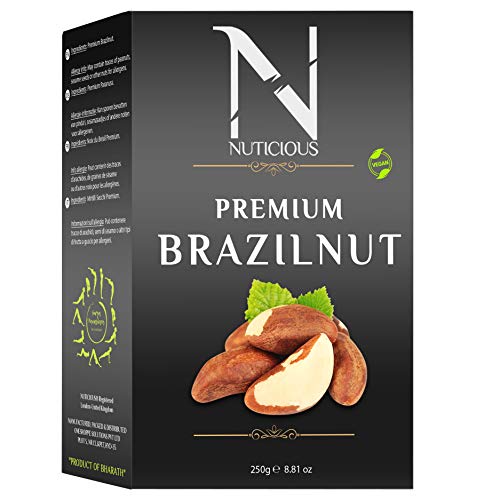 NUTICIOUS Gourmet Food Premium Brazilnut Raw-250 GE
