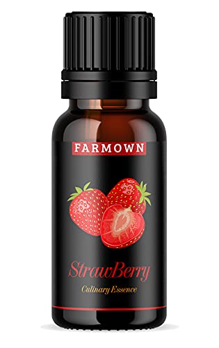 Farmown Premium Food Flavour Essence Combo Pack (Strawberry & Vanilla)