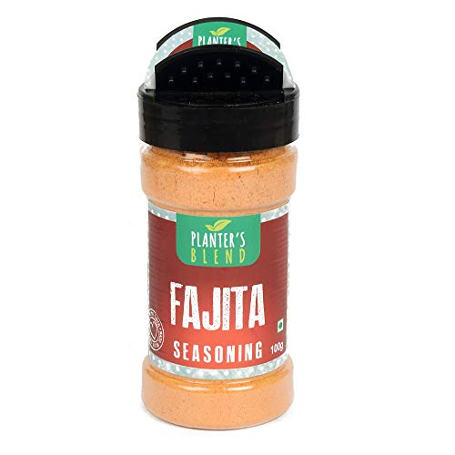Planter's  Blend Fajita Seasoning, 100 g [All Natural, Zesty & Lively]