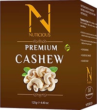 Nuticious - Premium Cashew 125 G Dryfruits & Berries,Diwali Gifts ,Diwali Offer ,Nuts