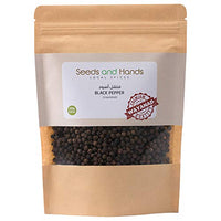 Seeds and Hands Tellicherry Special Extra Bold Black Pepper/Kali Mirch Whole [Medium Spicy] (250g)