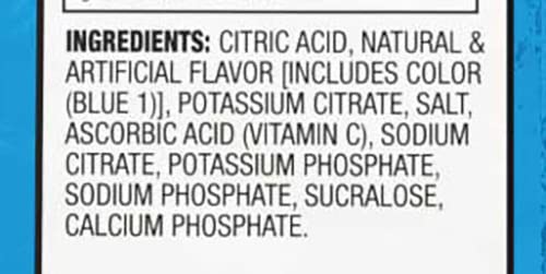 Sqwincher Zero Qwik Stik Sugar Free, Mixed Berry, .11 0z (Pack of 50)