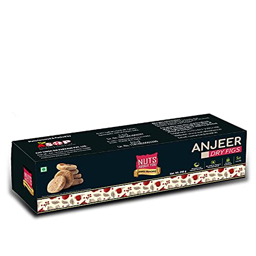 NUTS ABOUT YOU Dry Figs Pouch, 250 g