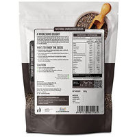 NourishVitals Chia Raw Unroasted Seeds, 200g - 100% Natural, No Added Preservatives, High Fiber, High Protein, Source of Omega-3