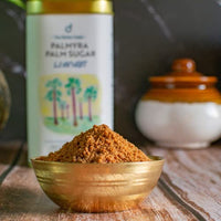The Divine Foods | Organic Palmyra Palm Sugar | Natural Sweetener, Sugar Alternative | Unrefined | Sugar for Coffee, Tea & Recipes | Vegan | Organic | Non GMO (250 gm)