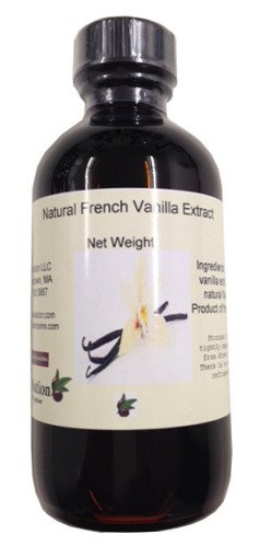 OliveNation French Vanilla Flavoring Extract, Deep Rich Flavoring for Baked Goods, Cakes, Frosting, Fillings, PG Free, Non-GMO, Gluten Free, Kosher, Vegan - 4 ounces