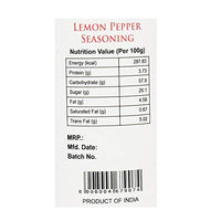 Planter's  Blend Lemon Pepper Seasoning, 120 g [All Natural, Zesty & Lively]
