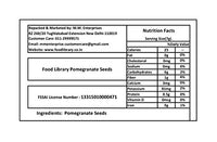Food Library The Magic of Nature Dried Pomegranate Seeds - Anardana (200)