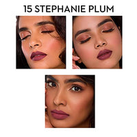 SUGAR Cosmetics - Matte As Hell - Crayon Lipstick -15 Stephanie Plum (Plum Mauve) - 3.5 gms - Bold and Silky Matte Finish Lipstick, Lightweight, Lasts Up to 12 hours