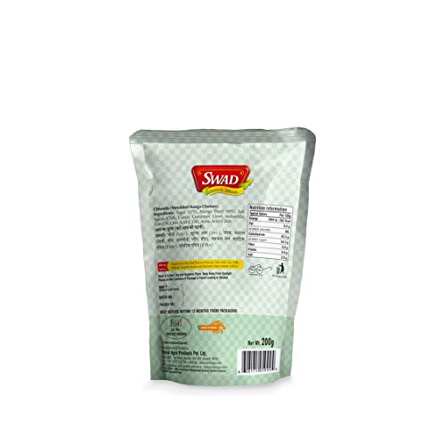 SWAD Delicious and Tangy Mango Chhundo Pickle/Aam Chhunda (Pack of 1, 200 GM)