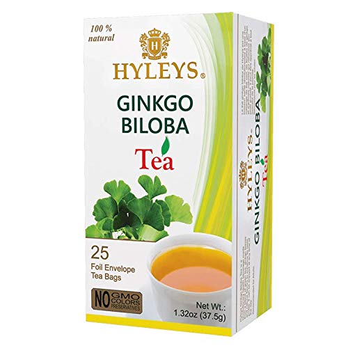 Hyleys Natural Wellness Bitter Melon With Green Tea Mango Flavor - 25 Tea Bags (100% Natural, Sugar Free, Gluten Free and Non-GMO)
