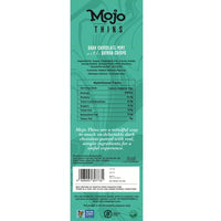 Mojo Bar Thins - Dark Chocolate Mint with Quinoa Crisps (Vegan, Portion Controlled), 108 GM