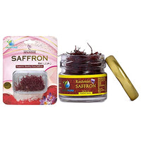 Vedapure Premium A++ Grade Kashmiri Saffron/Kesar Threads, 1gram (Kashmiri & Spanish Combo)