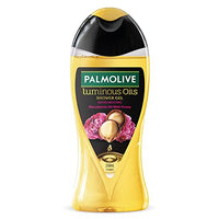 Palmolive Luminous Oil Invigorating Body Wash for Women, Gel Based Shower Gel with 100% Natural Macadamia Oil & Peony Extracts - pH Balanced, No Parabens, No Silicones, 250 ml Bottle