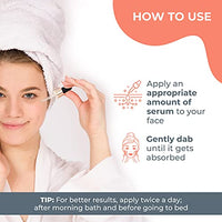 Rivona Naturals Hyaluronic Acid Face Serum for women glowing skin, Intense Hydration & Fines Lines, Under Eye Dark Circles, Anti Aging & Anti Wrinkle - Daily Hydrating Face Serum for Dry, Normal & Oily Skin - 30 ML