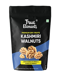 True Elements Kashmiri Walnuts 200g - Walnut Kernel | Akhrot Giri | Dry Fruits and Nuts
