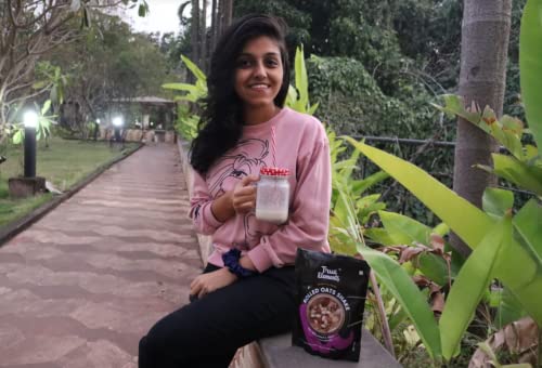 True Elements Oats Shake 360g - Made with Rolled Oats, 16% Millets | Vegan | Instant Healthy Shake