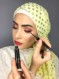 Iba Long Stay Liquid Eyeliner, Jet black, 6.5ml l Waterproof, Smudge Proof l Vegan & Cruelty Free