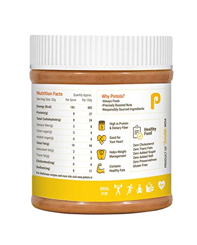 Pintola All Natural Honey Peanut Butter (Creamy) (350g)