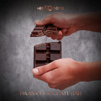 MeeSoGood Paan 65% Dark Premium Handmade Chocolate Bar with Gulkand, Dry Dates and more, Rich & Smooth Cocoa Solids and Rich in Cocoa Butter, 100 grams