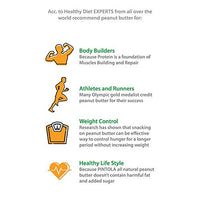 Pintola All Natural Peanut Butter (Crunchy) (350g (Pack of 1)) | Unsweetened | 30g Protein | Non GMO | Gluten Free | Vegan | Cholesterol Free