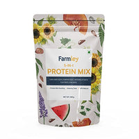 Farmley 5-in-1 Seed Mix Snack-Protein Rich, Mix Dry Fruit - Salted Pumpkin Seeds, Chia Seeds, Flax Seeds, Watermelon Seeds, Sunflower Seeds - 200G