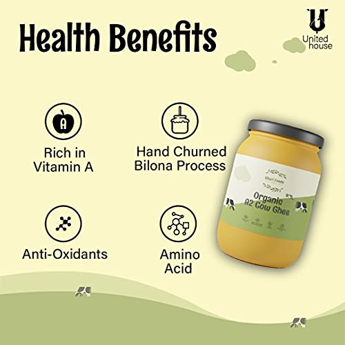 Khari Foods A2 Milk Cultured Cow Ghee | Bilona Hand Churned | Lab Tested, 100% Pure (200 ml)