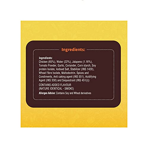 TATA Q Heat & Eat | Spicy Jalapeno Chicken Sausages, 2 x 180 g