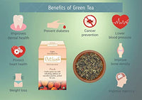 Declanh Ceylon Green Tea Peach, Loose Leaf 100 Grams | Helps in Weight Loss, Stress relief and Improving Metabolism rate |Ceylon Green tea with the refreshing addition of succulent peaches| Rich And Exclusive Aroma