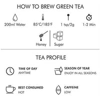 Octavius Tulsi Rose Chamomile Loose Leaf Green Tea, 75 g