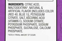 Sqwincher Zero Qwik Stik Sugar Free, Grape, .11 0z (Pack of 50)