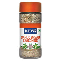 Keya Herb and Seasonings Combo | Oregano x 1, 11 Gm | Garlic Bread Seasoning x 1 , 50 gm | Glass Bottle | Pack of 2