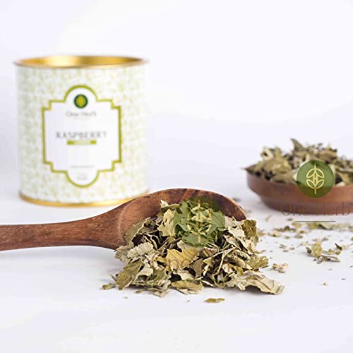 One Herb - Raspberry Tea Leaves 40g, Superherb for Women, Packed with Nutrients, For Menstrual Cramps and Pain, Aids Weight Loss, Healthy & Delicious