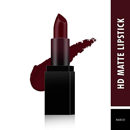 Swiss Beauty HD Matte Lipstick, Naked, 3.5g