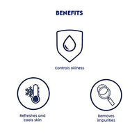 NIVEA Men Face Wash for Oily Skin, Oil Control Charcoal for Immediate Oil Control with Charcoal & Cooling Mint, 100 g