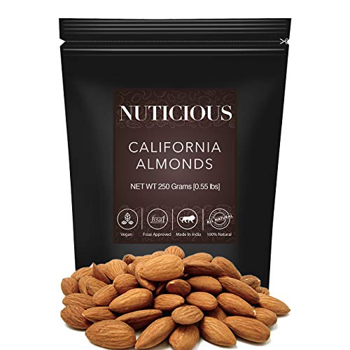 NUTICIOUS California Almonds Badam -200 G