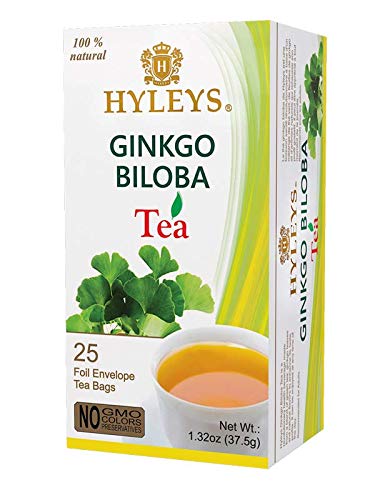 Hyleys Natural Wellness Avocado Fruit & Leaves With Green Tea - 25 Tea Bags (100% Natural, Sugar Free, Gluten Free and Non-GMO)