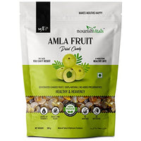 NourishVitals Amla Fruit Dried Candy, 200g - 100% Natural , No Added Preservatives, Source of Vitamin C, Traditional Recipe