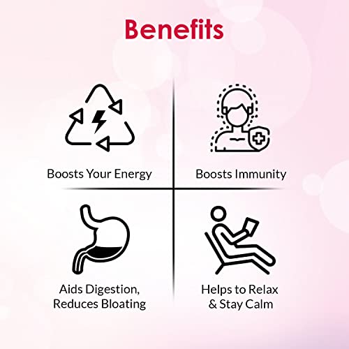 Vanalaya Rose Tea For Glowing Skin, Weight loss Made with 100% Natural Rose Petals 30g