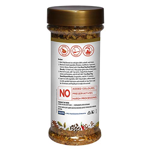 Keya Veg Dum Biryani Khada Masala| Exotic Spices Blend 100 gm x 1