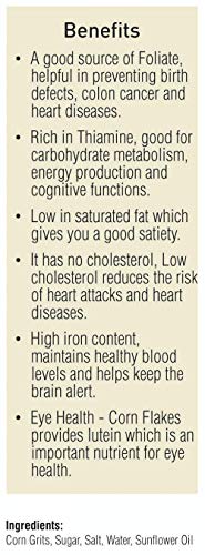 Natureland Organics Corn Flakes 200 Gm - Organic Healthy Flakes