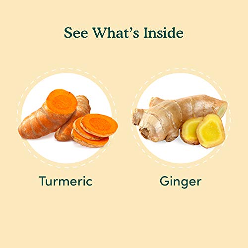 VAHDAM, Organic Turmeric + Ginger Tea | 15 Turmeric Herbal Tea Bags | Powerful Superfoods Blend