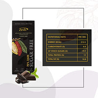 Zevic 70% Dark Belgian Sugar Free Keto Chocolate | Vegan | Diabetic Friendly | Healthy 40gm (Pack of 5)
