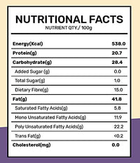 Zucchero Roasted Premium Mixed Seeds, Unsalted, 400G (Sunflower, Pumpkin, Sesame, Flax, Watermelon) - Dry Roasting | Oil-Free| Slow baked Seeds